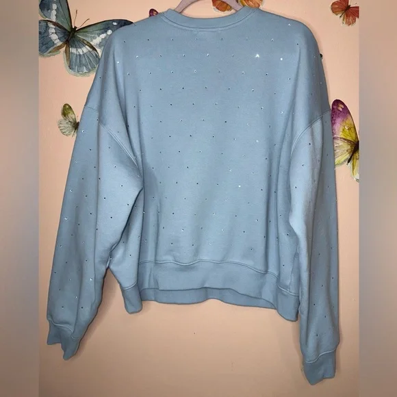 Good American Crystal Embellished Sweatshirt - Picture 4 of 4